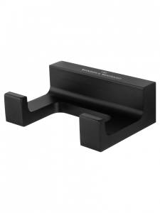 Крючок Wonzon & Woghand WW-9125-BL двойной, черный