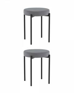 Табурет Stool Group Бриф Original SG005-bmm-C082 X2 серый 2 шт