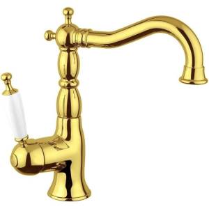 Смеситель для раковины Migliore Oxford 19172 золотой