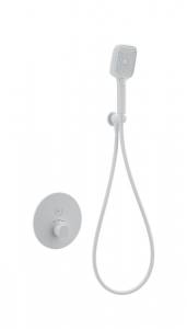 Смеситель для душа Wonzon & Woghand WW-D1017-A-MW с термостатом, белый матовый