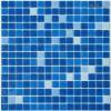 Мозаика NSmosaic Econom series MIX21 синий (сетка) чип 23x23 327x327