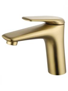 Смеситель для раковины Wonzon & Woghand WW-A41222-BG брашированное золото