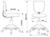Кресло компьютерное Бюрократ CH-W204/F 1824550 красный фото 6