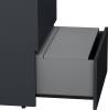 Мебель для ванной AM.PM Gem S 60 графит матовый, напольная, с 3 ящиками фото 7
