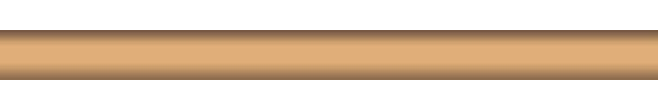 Бордюр Kerama Marazzi Карандаш 145 Рыжий матовый карандаш 20x1.5