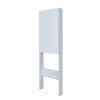 Шкаф 1MarKa Gaula 60Н У92519 White L