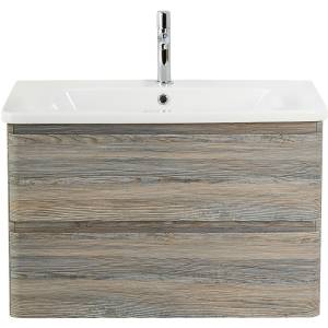Тумба под раковину Belbagno Albano-Cer ALBANO-CER-800-2C-SO-PS 77x44x50 Pino Scania подвесная с двумя выкатными ящиками