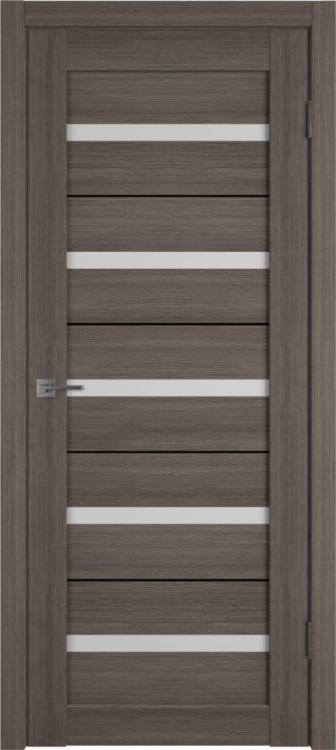 Межкомнатная дверь Владимирская Фабрика Дверей Atum Al 7 Grey стекло White Cloud BM 600x2000