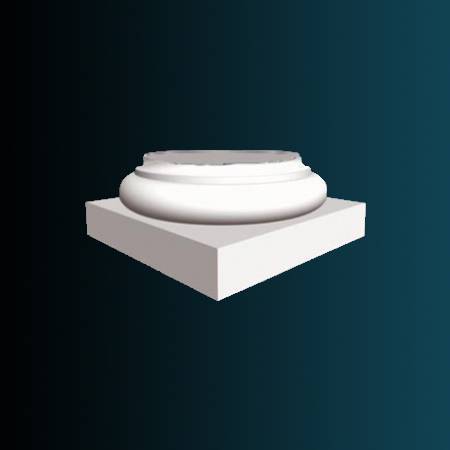 Основание колонны Перфект N2025-1W 35.1x35.1x13.3