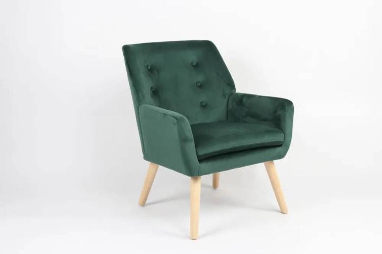 Кресло Stool Group Райт QH-8808K HLR-57 green темно-зеленый