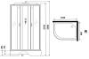 Душевая кабина Niagara Classic 330844RP 100x80x220 без гидромассажа фото 20