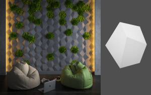 Гипсовая панель Deco Line Modern M-30 30x3.8x26