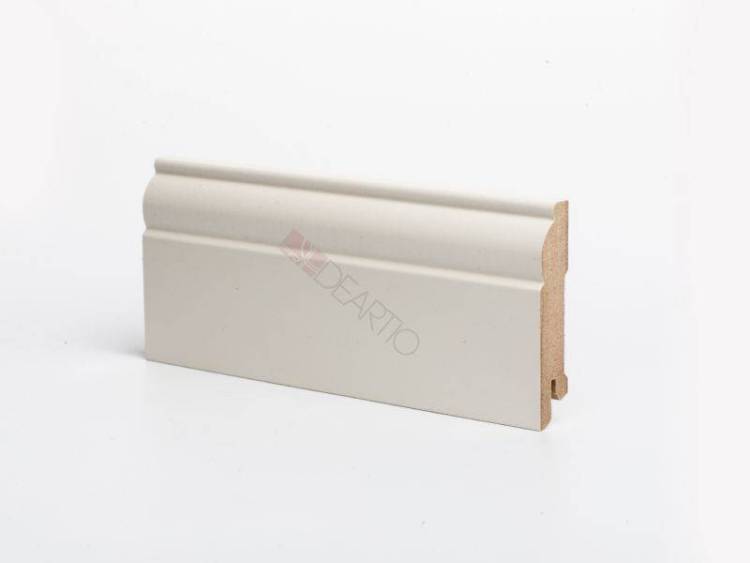 Плинтус Deartio Universal U 104-80 RAL 9010 Кремовый 2050x80x16