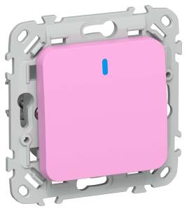 Выключатель 1-клавишный IEK Flite FI-V10-1-10-1-K99 пурпурный