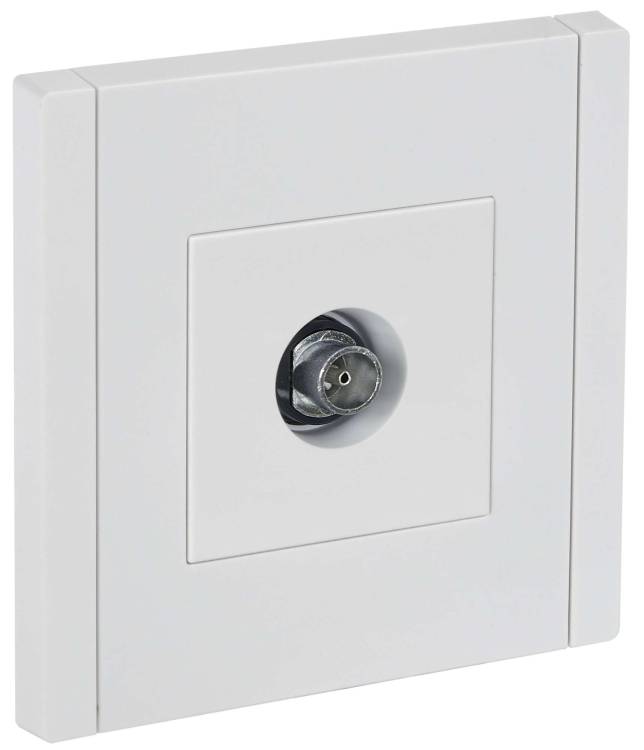 ТВ-розетка оконечная IEK Forte&Piano FP-A10-O-K01 белый