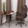 Кресло компьютерное Tetchair Bazuka metalBL 25044 коричневый, велюр фото 15