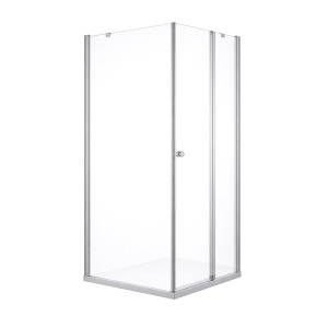 Душевой уголок Cezares ELENA-W-A-12-90-P-Cr-R профиль хром, стекло матовое, 90x90x195