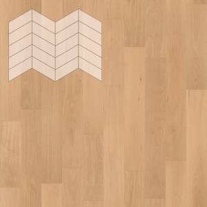 Паркетная доска Lab Arte Chevron Pro Французская Елка Дуб Рустик Бург лак 328-400x125x14