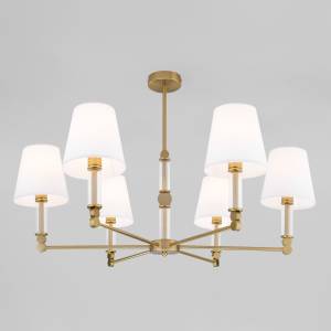 Потолочный светильник Eurosvet Conso 60145/6 латунь Smart