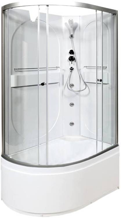 Душевая кабина AvaCan L620RNGM с гидромассажем, 120x80x200