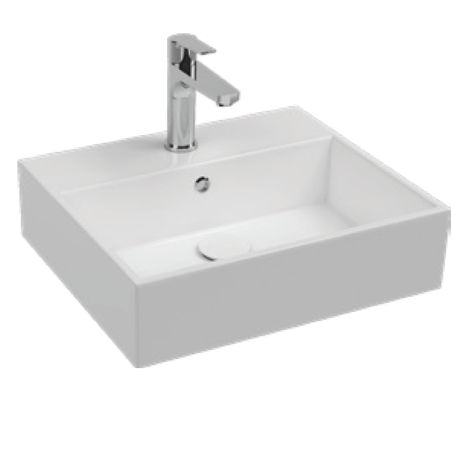 Раковина Isvea Purita 10PL50050SV белая, 50x42