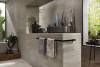 Керамогранит Atlas Concorde Klif AN7L Silver Brick 3D 28x55 фото 4