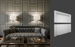 Гипсовая панель Deco Line Modern F-03 60x3x30