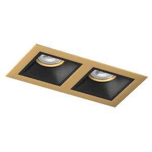 Встраиваемый светильник Lightstar Domino Quadro D5230707GMOD