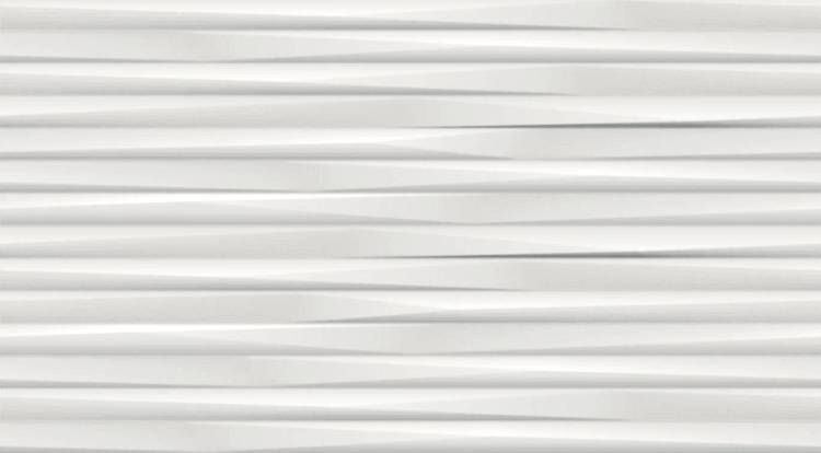 Керамическая плитка Atlas Concorde 3D Wall 9D5B Ultra Blade White Matt 30.5x56