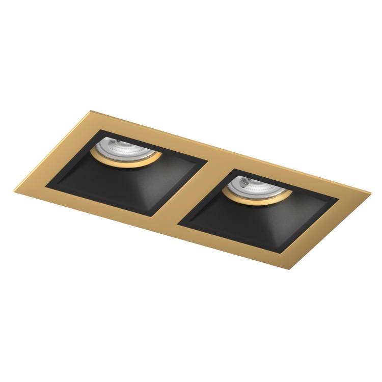 Встраиваемый светильник Lightstar Domino Quadro D5230707GMOD