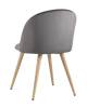 Набор из 4 стульев Stool Group Лион DC-69030 HLR-21 X4 серый фото 5