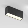 Потолочный светодиодный светильник Elektrostandard Block 25109/LED 10W 3000K черный