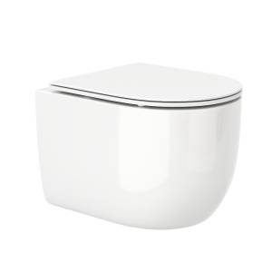 Унитаз подвесной Cerutti Spa OGLIO Aria MW CT9237, матовый белый
