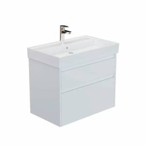Тумба с раковиной Aquanet Nova Lite 2.0 00346308 60 белый глянец