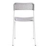 Стул Tetchair Adde (mod. C-049) 24666 серый, белый фото 4