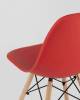 Набор из 4 стульев Stool Group Eames Y801 red X4 фото 6