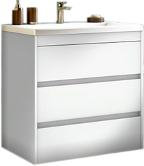 Тумба для комплекта Art&Max Family 75, напольная, Bianco Lucido