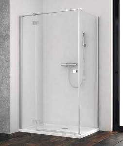 Душевой уголок Radaway Essenza New KDJ 120х80 см левый, стекло прозрачное, профиль черный