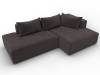 Диван угловой Лига Диванов Лига-103 134818 Коричневый фото 6