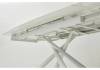 Стол Woodville Rivoli 493167 gloss luxury pandora sintered stone, white 140(200)x90x76 фото 6