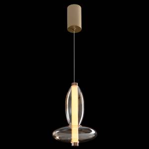 Светильник подвесной Crystal Lux Quasar QUASAR SP7W LED AMBER
