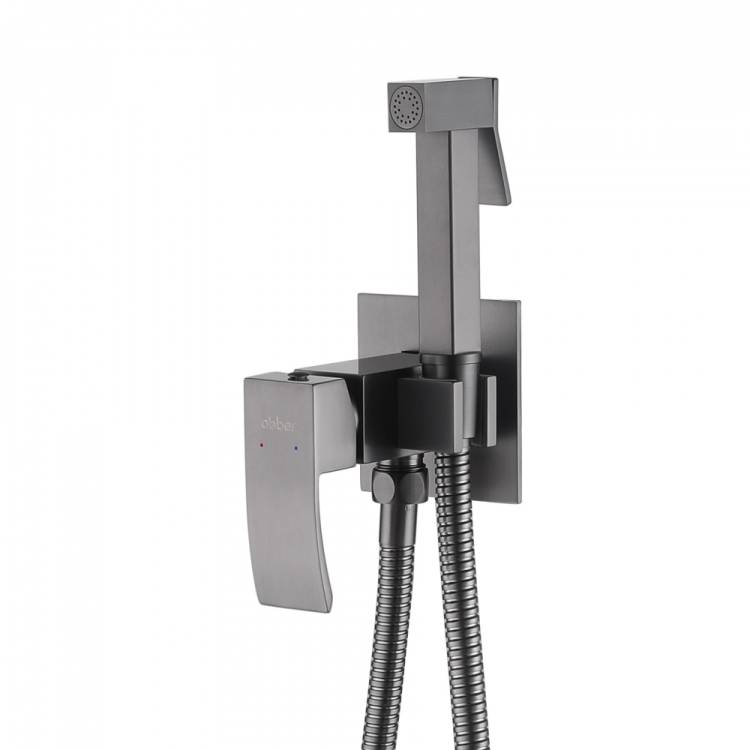 Гигиенический душ Abber Wasserfall AF8625NG никель