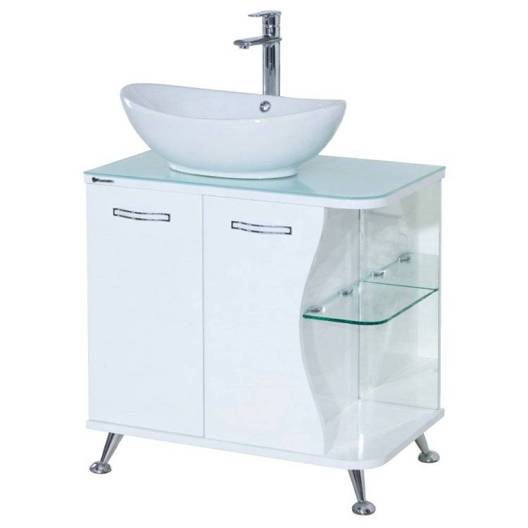 Тумба с раковиной Bellezza Рио 70 L Белый