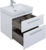 Мебель для ванной Aquanet Nova 60 2 ящика, белый глянец фото 12