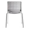 Стул Tetchair Skalberg (mod. C-084-A) 19259 Grey (серый)/Chrome (хром) 46x56x79 фото 4