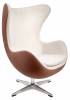 Кресло Bradex Home Egg Style Chair RF 0695 коричневый/экокожа