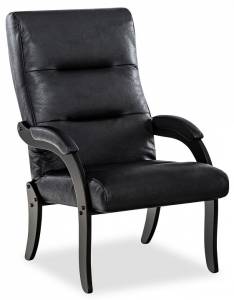 Кресло Leset Дэми 4687203505998 венге/черный Dundi 109