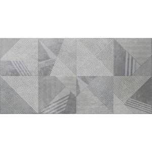 Декор Belleza Синай 04-01-1-18-03-06-2345-0 Серый Квадраты 30x60