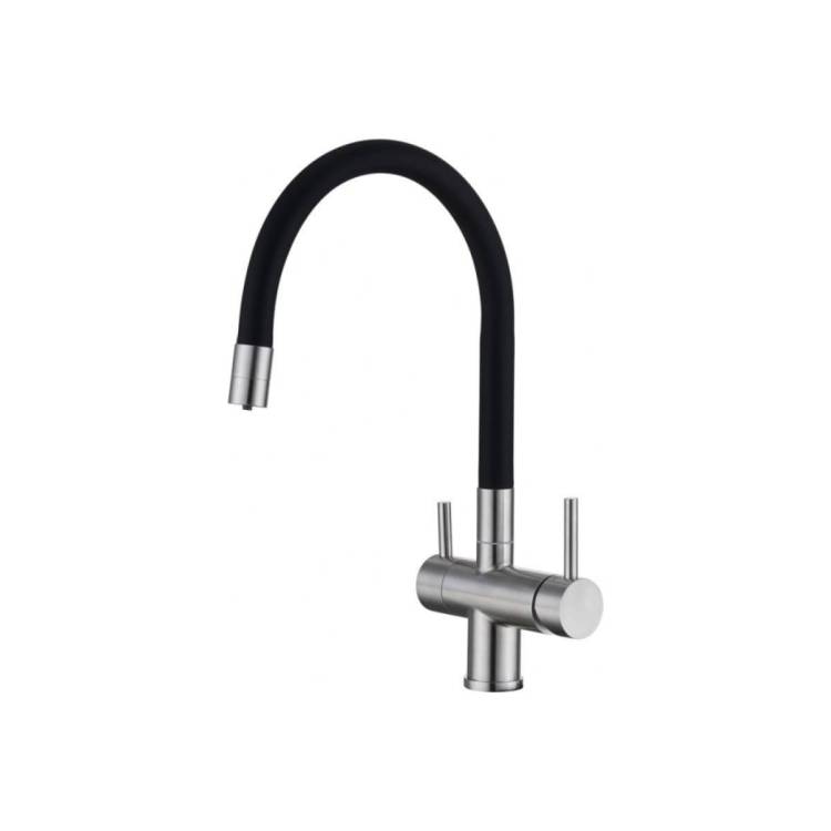 Смеситель для кухни EMAR Steel EC - 3015 satin