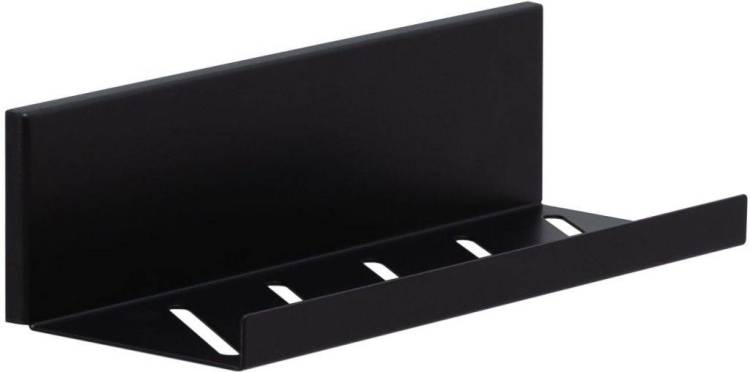 Полка Aquanet Магнум 302224 черная матовая, открытая, 30x80